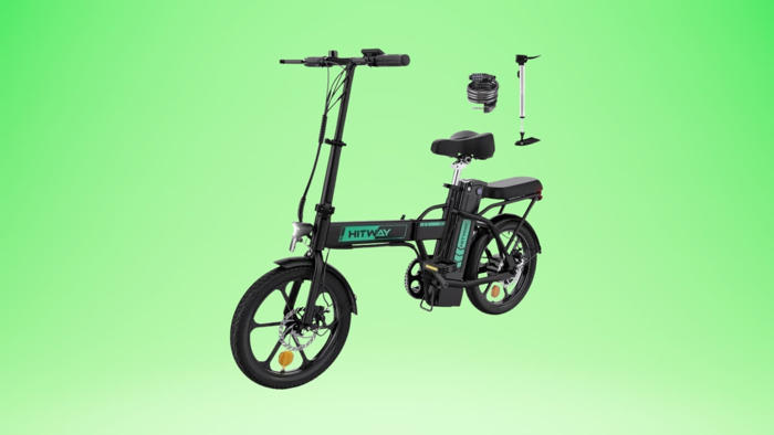 pratique et efficace, ce vélo électrique pliant est à prix (vraiment) réduit