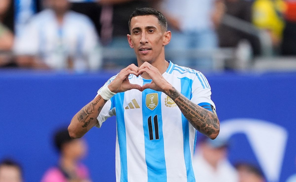 Di Maria Scores, Messi Comes Off The Bench As Argentina Beat Ecuador 1 ...