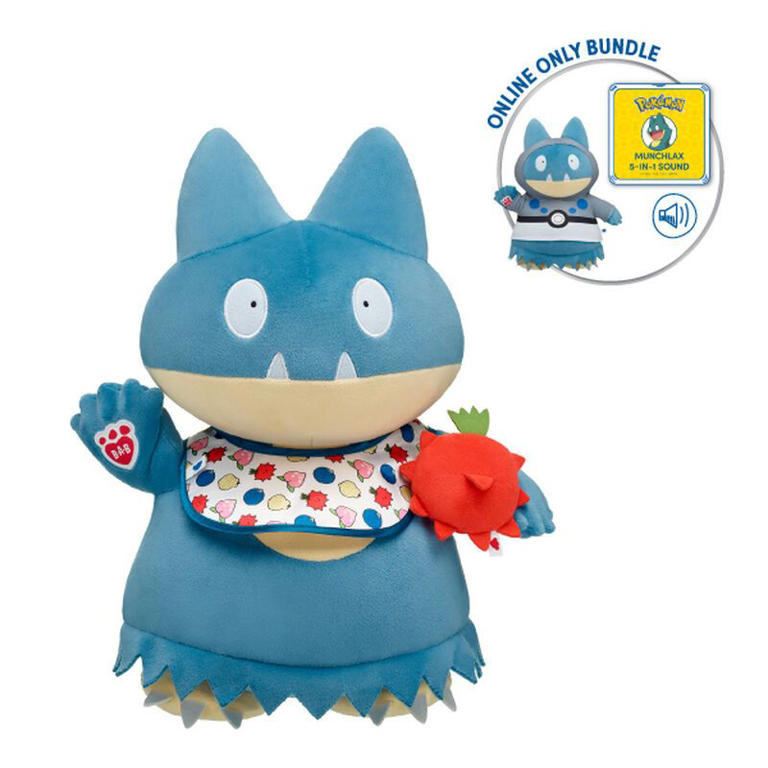 Build a Bear Pokemon Bulbasaur w/ Sound & online Outfit