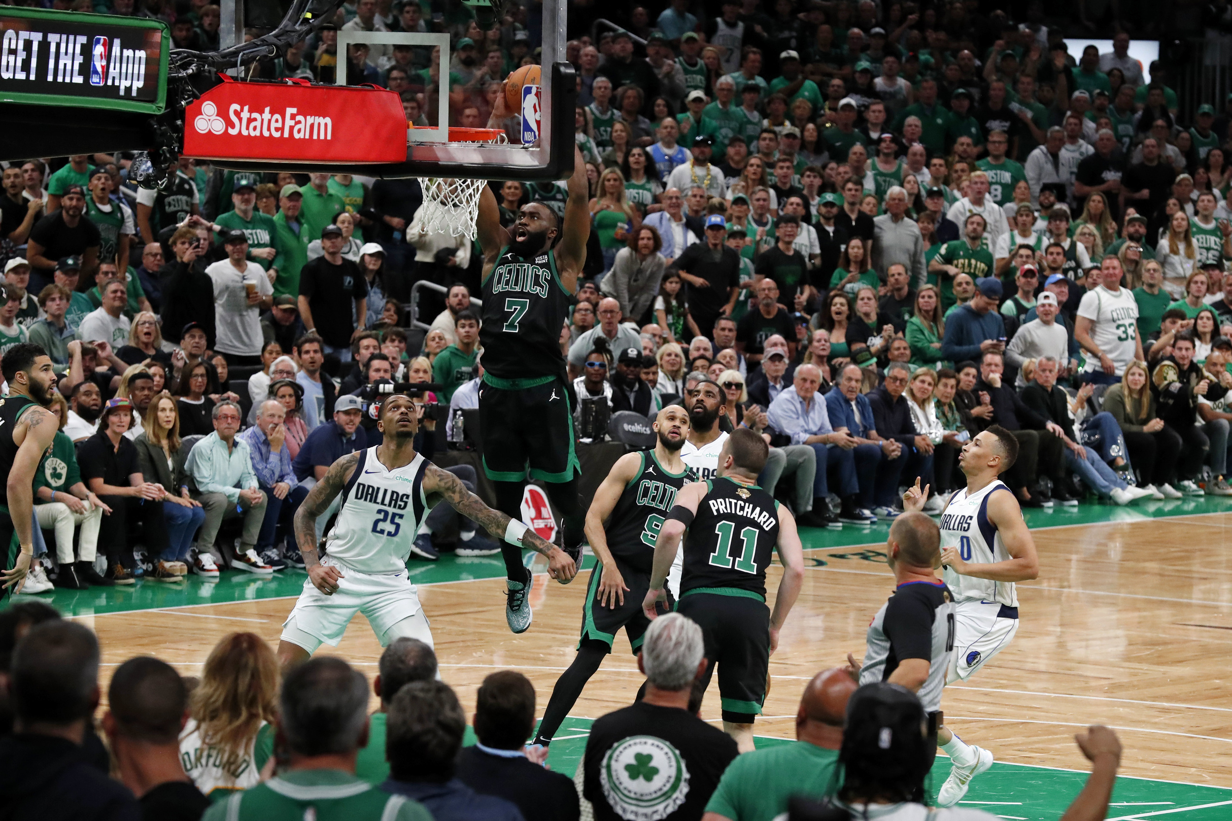 NBA Finals: Celtics Hold Off Mavs, Win Ninth Straight; Luka Doncic ...