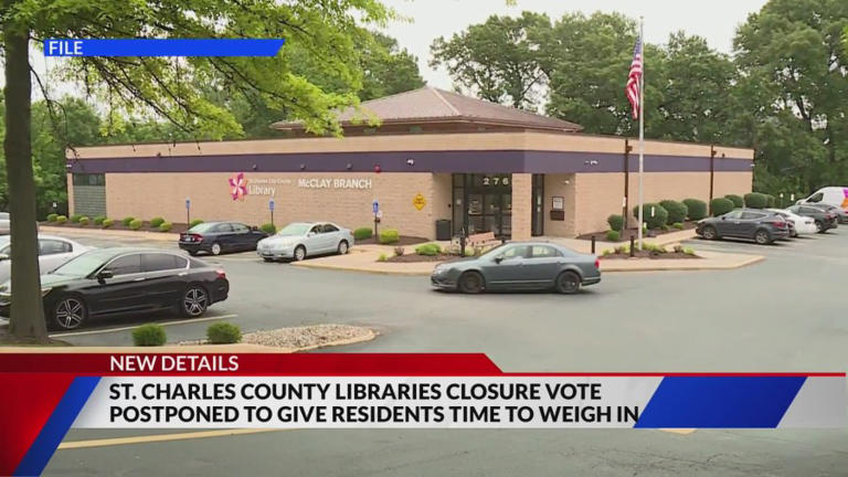 Vote on St. Charles library closures delayed after public outcry