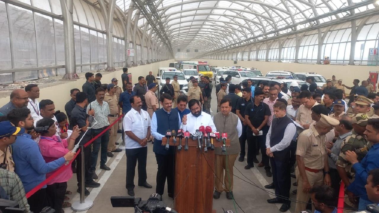 In Photos Mumbai Coastal Roads northbound arm inaugurated