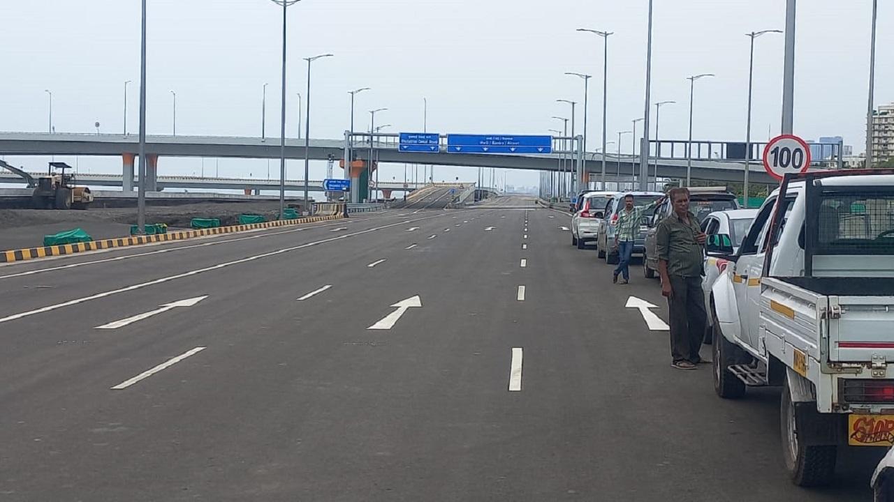 In Photos Mumbai Coastal Roads northbound arm inaugurated