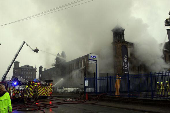 Historic Peaky Blinders Set Engulfed By Blaze As Smoke Cloud Rises 3905