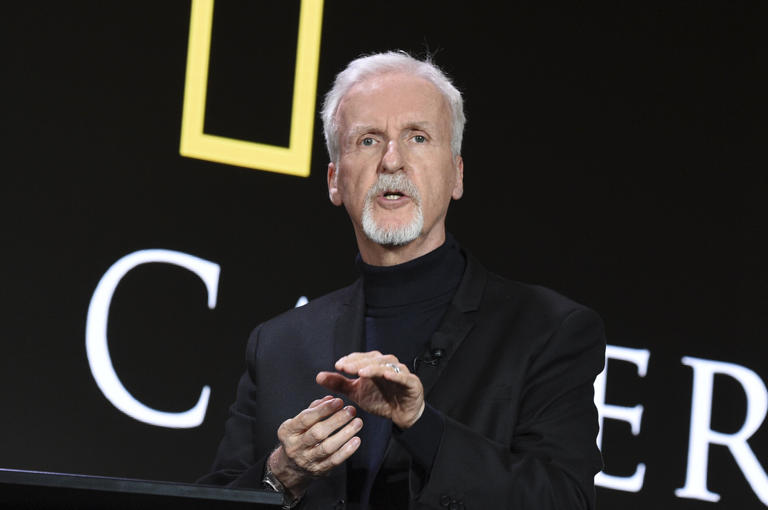 James Cameron participates in the National Geographic 