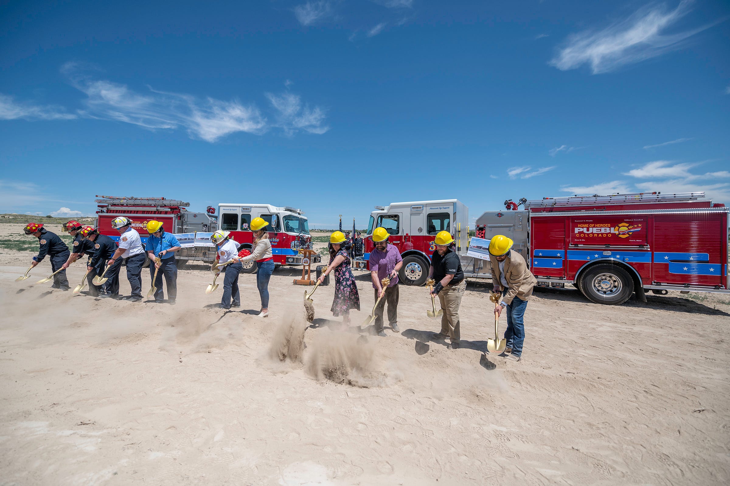 Pueblo West Celebrates New Fire Station No. 2 With A Wet Down Ceremony ...