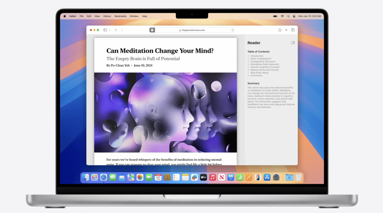 WWDC 2024: Apple announces new Safari with Highlights and 'distraction-free' Reader sidebar
