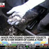 Pennsylvania waste processing company collects millions of dollars worth of coins<br>
