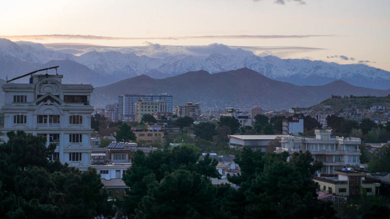 This photo of Kabul was taken by Australian tourist Arran, who recently spent 10 days in Afghanistan. (Supplied)