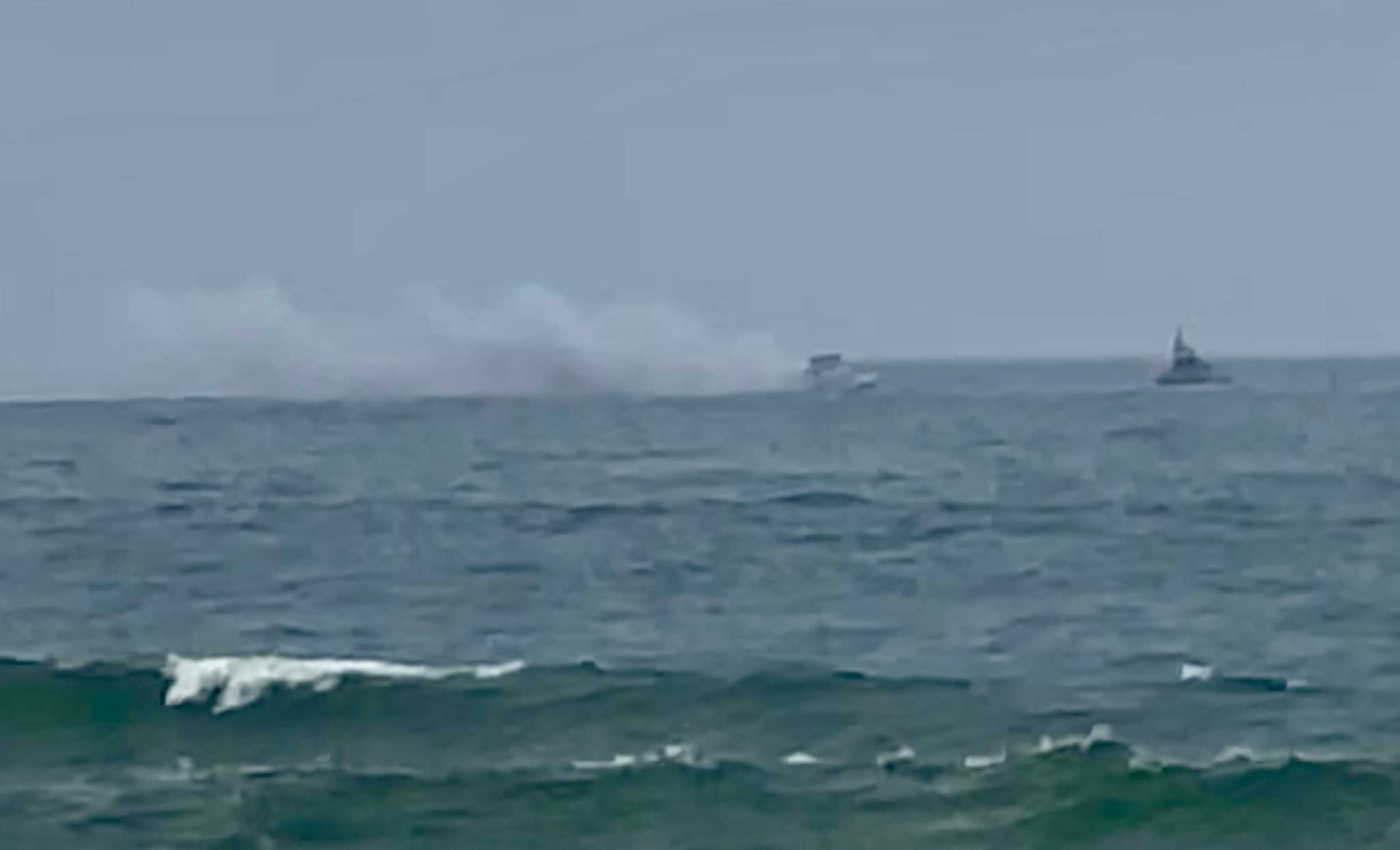 US Coast Guard Rescues 5 From Boat Fire Near Moss Landing