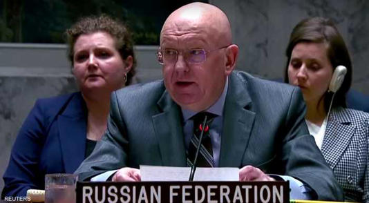 مندوب روسيا الدائم لدى الأمم المتحدة فاسيلي نيبينزيا