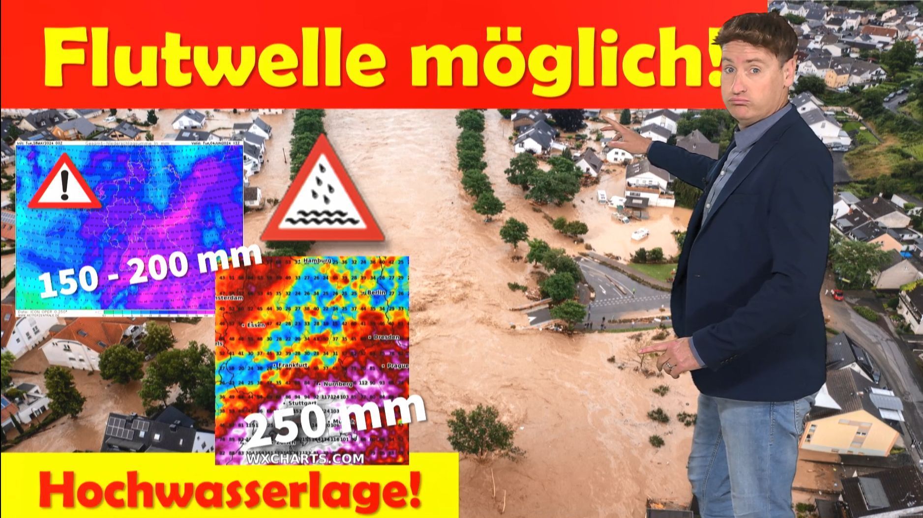 Die Lage Spitz Sich Zu! Wetterexperte Dominik Jung Warnt Vor Starkregen ...