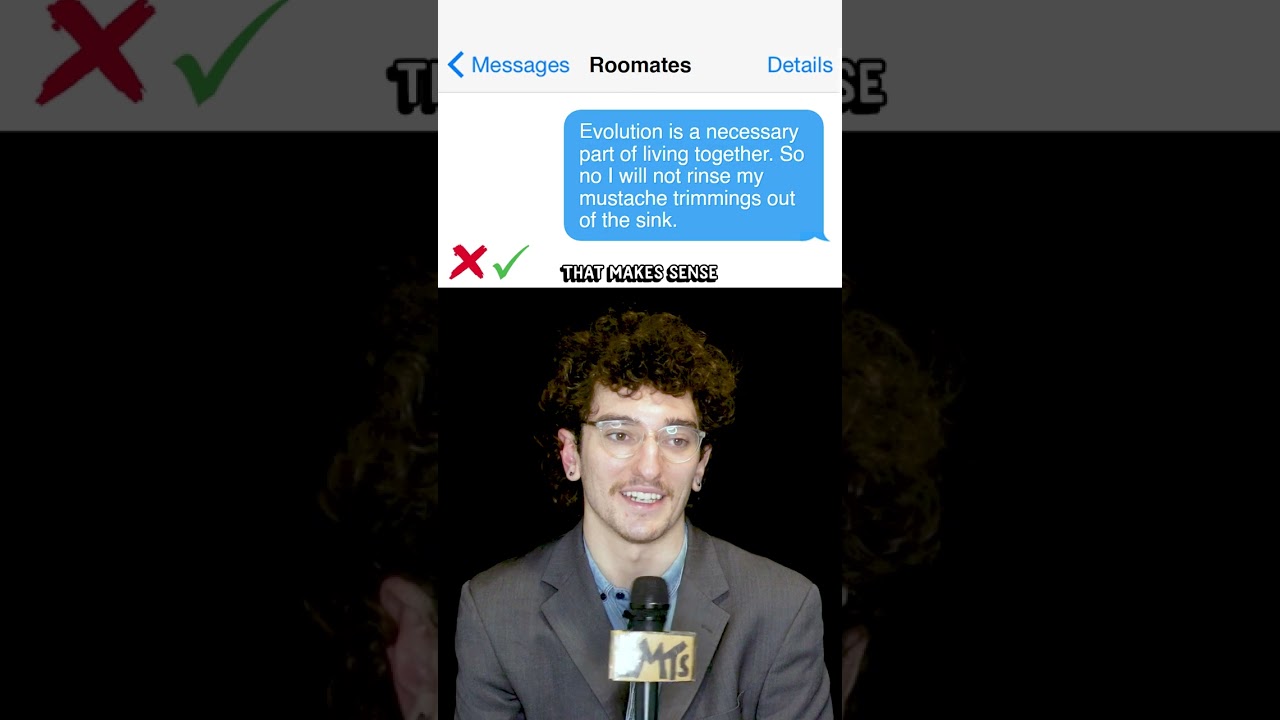 Aiden’s text messages are wild and confusing
