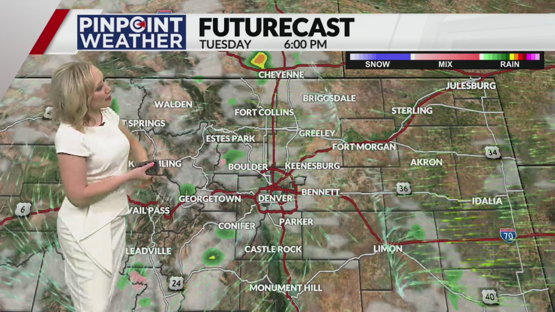 Denver Weather: Warmer Temperatures With Thunderstorm Chances