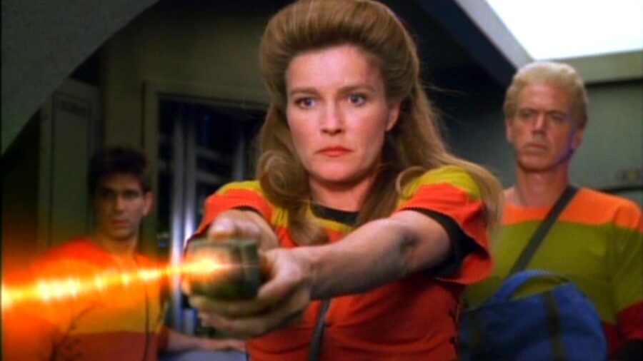 <p>You may have noticed that this Star Trek episode inspired by the Bombing of Dresden didn’t necessarily take a firm side on the issue…after all, Janeway mostly saves the planet in “Time and Again” because she feels responsible for its destruction. However, it’s nice for a franchise as didactic as this to eventually throw out a question without a clear-cut answer. And having an episode with such crunchy moral complexity this early into Voyager was certainly a good omen for fans wondering whether or not the franchise was in good hands. </p>
