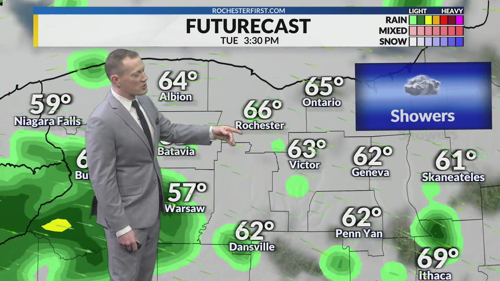 Tuesday Morning Weather Forecast