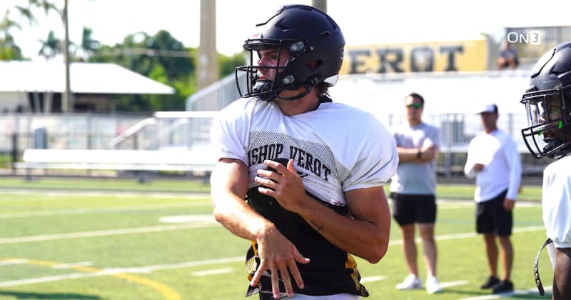 Wolverine TV: Practice Clips Of On300 Michigan QB Commit Carter Smith