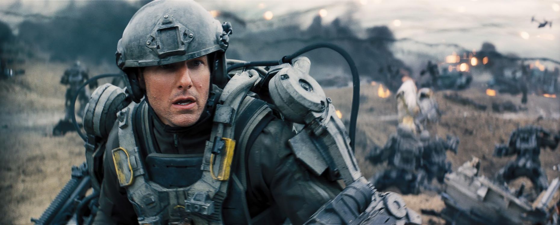 <p>Boasting a solid <a href="https://www.rottentomatoes.com/m/live_die_repeat_edge_of_tomorrow">90% Fresh audience score</a> on Rotten Tomatoes, Doug Liman’s <em>Edge of Tomorrow</em> is a gripping sci-fi adventure with a <em>Groundhog Day</em>-like premise. In the aftermath of a devastating alien invasion, Major William Cage, played by Tom Cruise, is killed on the battlefield—only to wake up and start the day over again. Critics praised the film for its clever script and edge-of-your-seat action, and applauded Cruise’s performance in <a href="https://www.rogerebert.com/reviews/edge-of-tomorrow-2014">“a complex and demanding role.”</a></p>