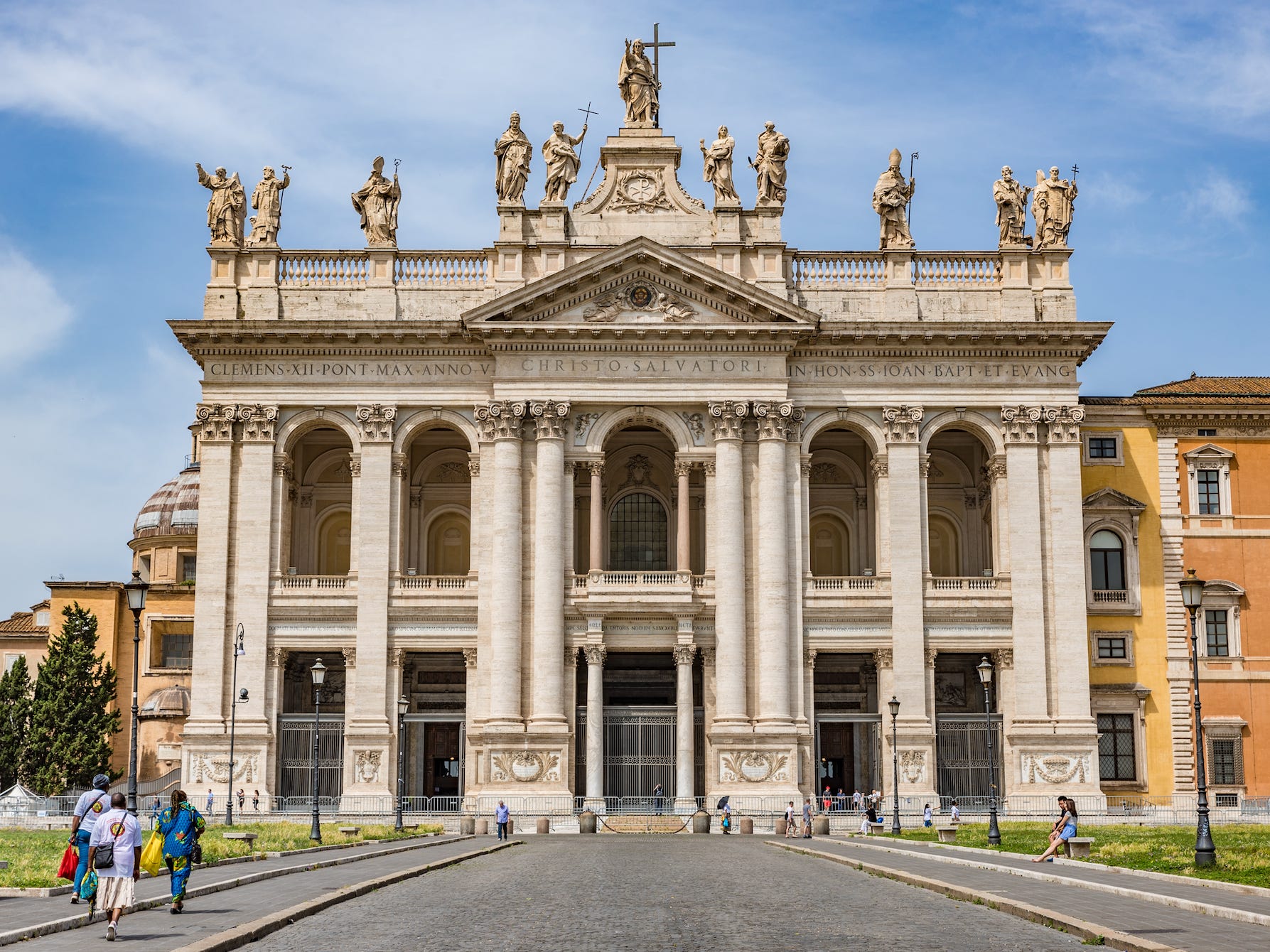 <p><span>As one of Rome's four major basilicas,</span> <span>San Giovanni in Laterano (also known as the </span>Archbasilica of St. John Lateran) <span>boasts a stunning display of baroque architecture and intricate frescoes. </span></p><p><span>It may not be as famous as some of Rome's other churches, but its grandeur and historical importance as the </span><a href="https://www.whatalifetours.com/the-four-major-papal-basilicas-of-rome/"><span>oldest papal basilica</span></a><span> in the city make it a hidden gem worth exploring.</span></p>
