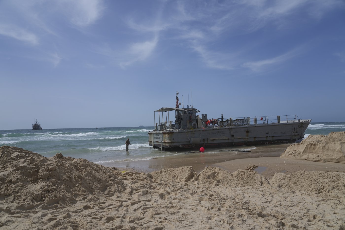 US-built Pier Will Be Removed From Gaza Coast And Repaired After Damage ...