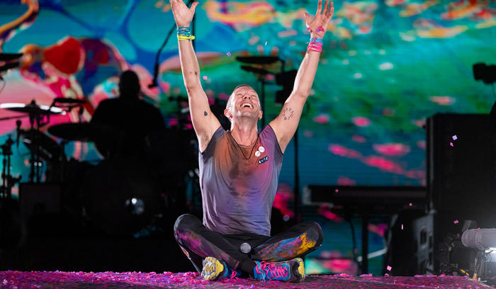 coldplay bring out surprise guest for emotional headline performance at glastonbury