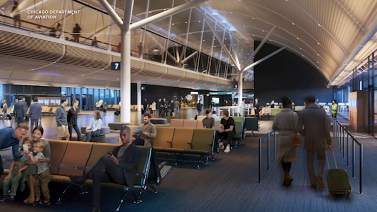 O'Hare modernization: City unveils designs for Satellite Concourse 1 at ...