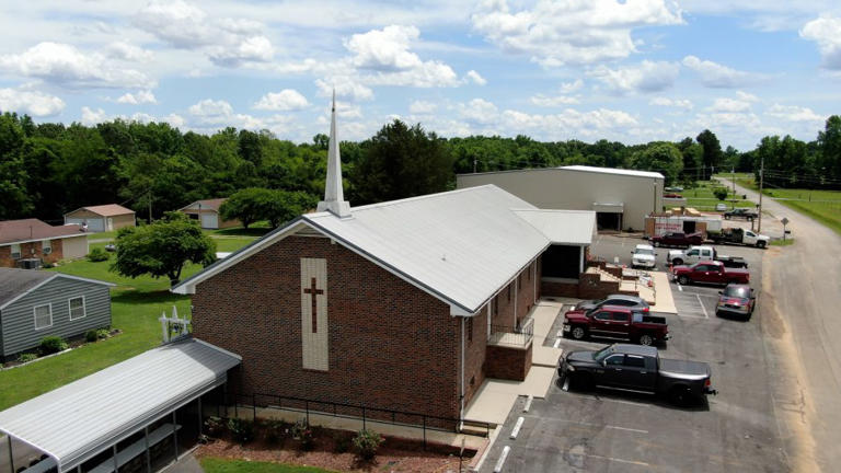 Carpenters for Christ helping Leighton church build Community Life Center