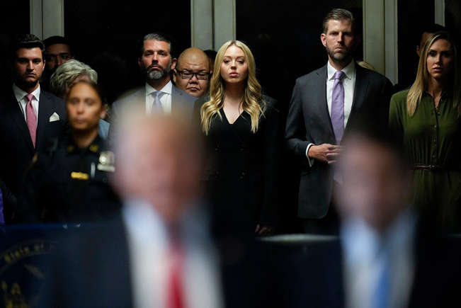 Trump stands criminal trial, a first for a former U.S. president Trump stands criminal trial, a first for a former U.S. president