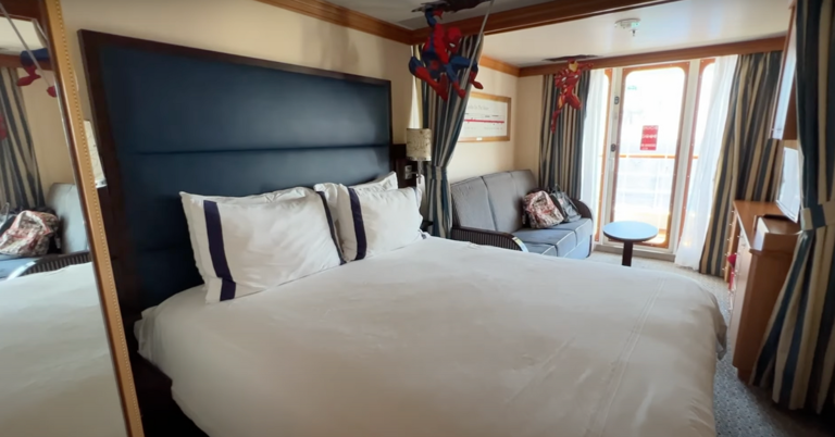 We’re taking you through a walkthrough of a Disney Magic Deluxe Oceanview Stateroom with Verandah aboard the ship. Are you thinking about booking a cruise aboard the Disney Magic, but are wondering what exactly is included in a stateroom? We’ve got you covered! We want to take you inside a Deluxe Oceanview Stateroom with a Verandah aboard the Disney Magic so you know exactly what to expect before boarding.  Step Inside a Disney Magic Deluxe Oceanview Stateroom The moment you open the door to your stateroom, you will have a closet as well as a small bathroom and a small […]