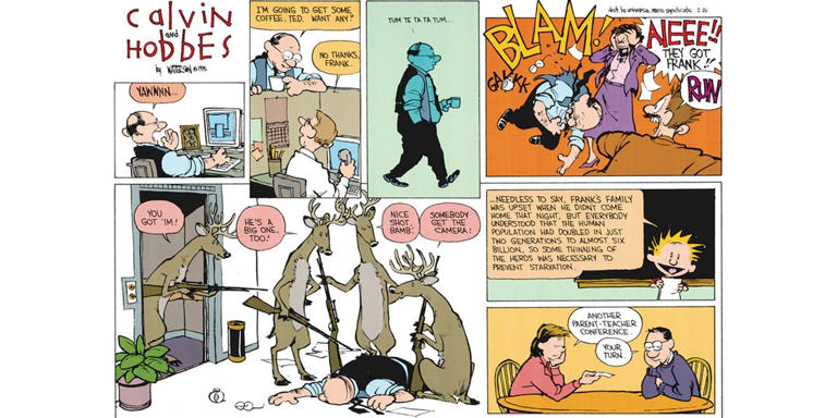 The Funniest Calvin & Hobbes Comics Of All Time