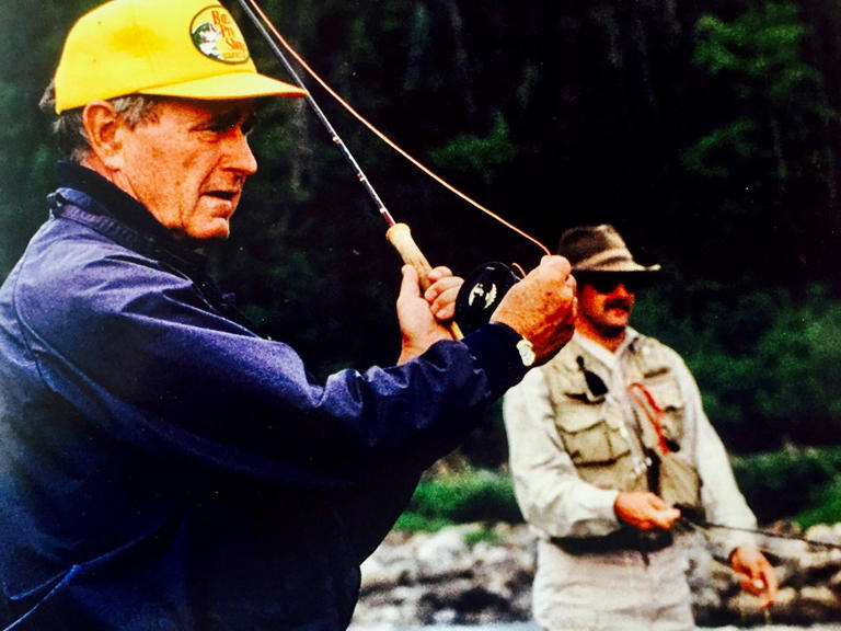 Ken Raynor fished with President George H.W. Bush from Maine to the Arctic.