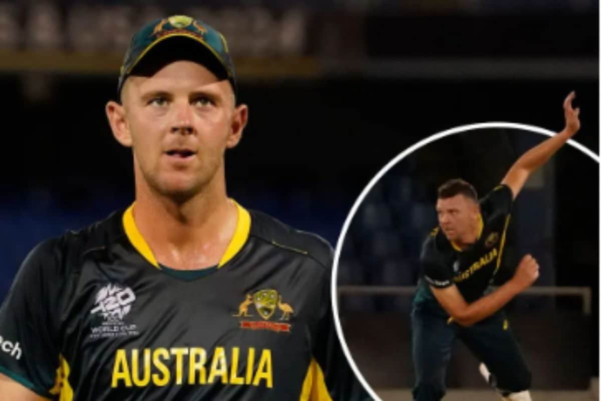 T20 World Cup 2024: Australia's Josh Hazlewood Bowls Hat-trick Of ...