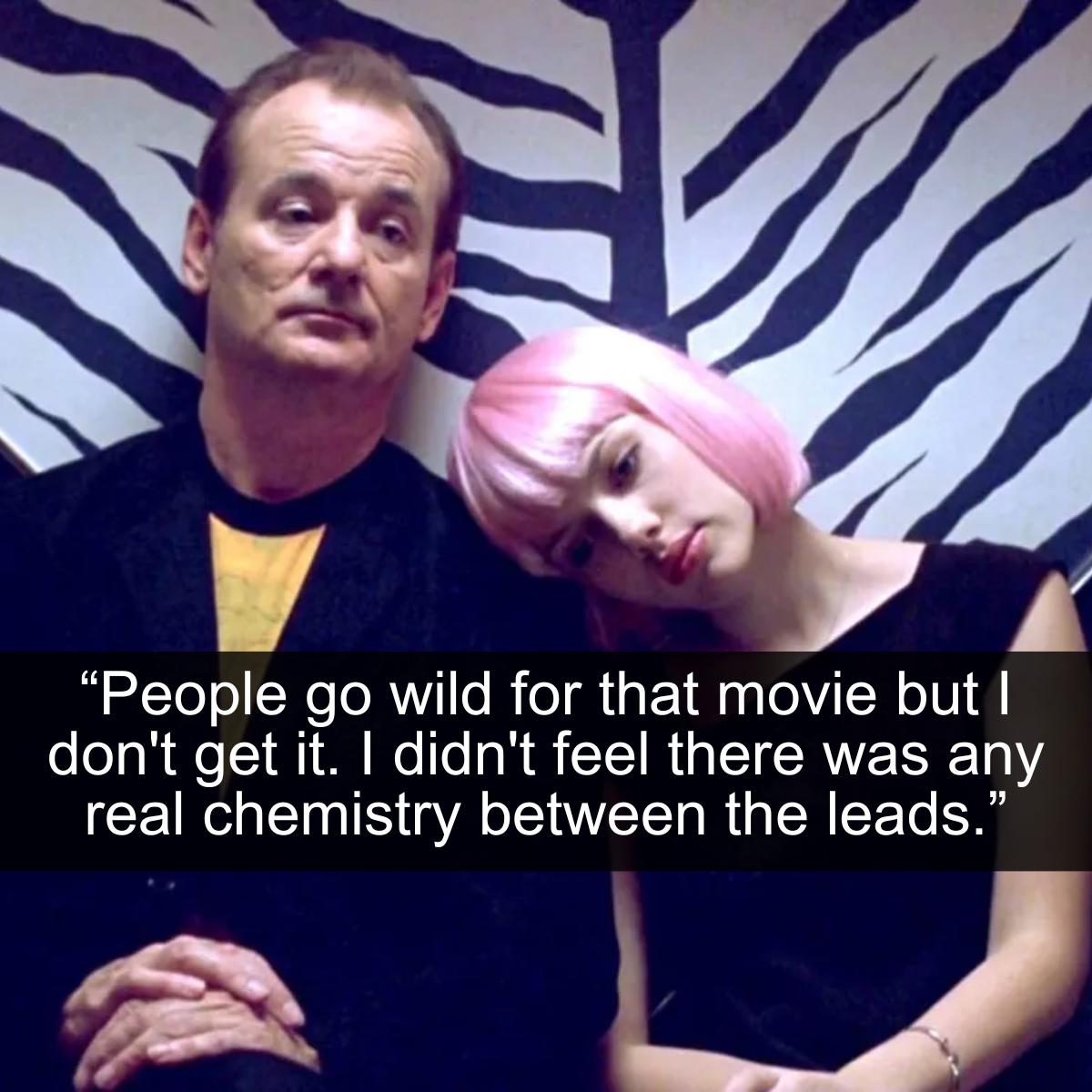 <p>Lost in Translation is an incredible film. It's one of Bill Murray's best pictures, and we will fight anyone on that. While it's an exciting premise and showcases Tokyo in a fascinating light, it's not exactly a feel-good movie. A superstar actor is in Japan to shoot a commercial. A super-smart, depressed wife of a photographer is trying to make do with all the free time she has while not succumbing to the dark thoughts that her marriage is over before it really begins. For some reason, these two individuals hit it off when they cross paths and have an emotional affair unlike any other.</p> <p>It doesn't seem like Scarlett Johansson's character really loved Bill Murray's and vice versa. Perhaps the allure of the movie is that two people who aren't in the best situations find comfort in the fact that neither of them is alone while still feeling lonely in a foreign place. Of course, in true Lost in Translation style, there's not really a happy ending. But, with that said, it does end on a fascinating note that makes this movie a timeless classic.</p>