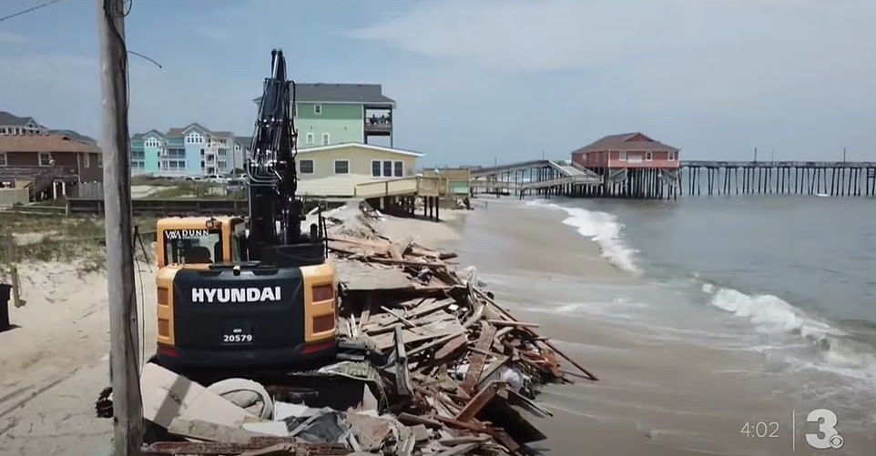 Another North Carolina House Collapses Into Ocean As Shorelines Erode