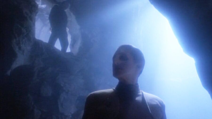 <p>A favorite of mine that illustrates why Star Trek: Deep Space Nine needed a more hard nosed detective like Odo is Season 3’s “Improbable Cause.” </p><p>The first half of a two-parter, “Improbable Cause” opens with an explosion in Garak’s tailor shop. Most of the episode follows Odo’s investigation into the blast.</p><p>Hitting dead ends, Odo finally makes some headway when he has a clandestine meeting with an unnamed Cardassian–presumably a high-ranking member of either Cardassia’s military or its government. </p><p>This contact is another beautiful example of why Star Trek: Deep Space Nine needs someone more like Odo. As the security chief aboard a station at the center of one of the most politically volatile parts of the galaxy, having resources inside the Cardassian government would be invaluable to the Changeling. </p><p>Conversely, I can’t think of another Trek series in which such a secret “Deep Throat” like contact would make sense. Sure, having those kinds of clandestine buddies could have helped the the heroes of Voyager navigate certain sectors of the Delta Quadrant, but by the time they could forge the kinds of relationships necessary to make those resources possible, they’re well on their way to a part of space where those contacts are useless. </p>