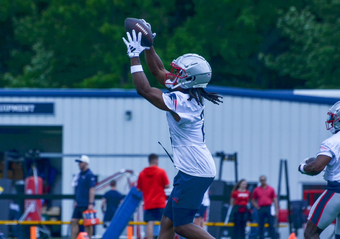 Patriots: Sights From Gillette Stadium During Wednesday's OTAs