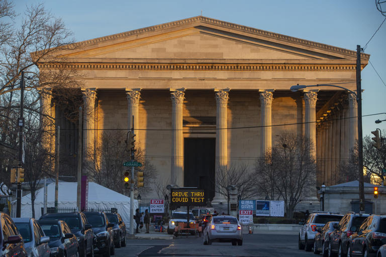 Girard College, seen here in 2020 during the COVID pandemic.