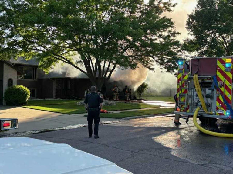 Fire Rescue responds to fire at home in eastern Sioux Falls