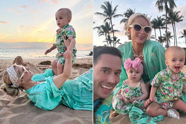 Paris Hilton/ Instagram Paris Hilton and family on vacation
