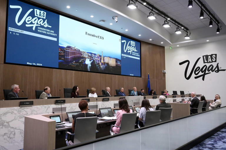 The monthly meeting of the LVCVA Board of Directors takes place Tuesday, May 14, 2024, at the Las Vegas Convention Center in Las Vegas.
