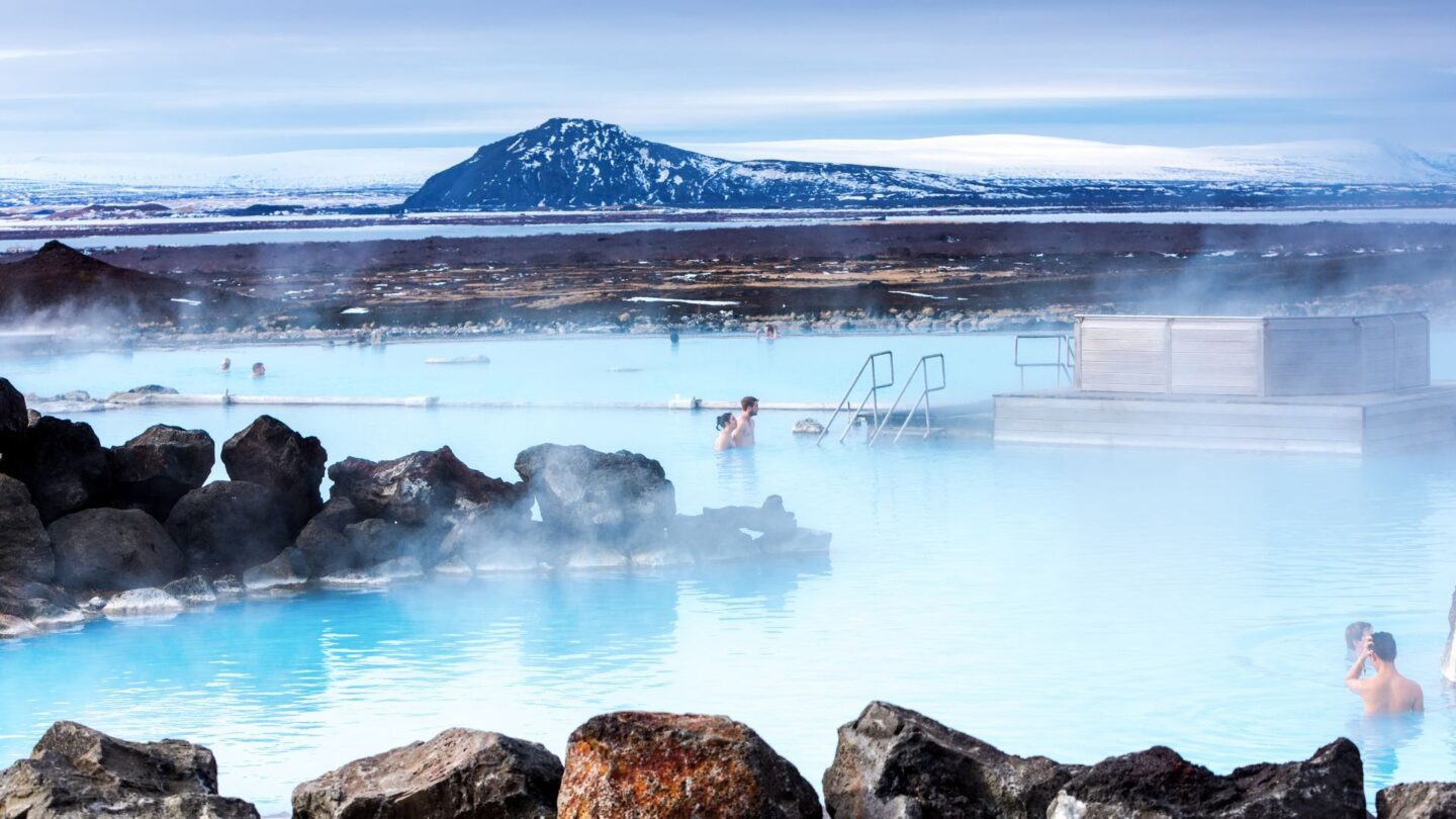 <p>The Blue Lagoon is famous but can get incredibly crowded and expensive. For a more relaxing experience, head to Myvatn Nature Baths. You’ll get the same soothing geothermal waters but with fewer people and a more natural setting. You can also explore the nearby volcanic landscapes and enjoy a quieter, more peaceful experience.</p>