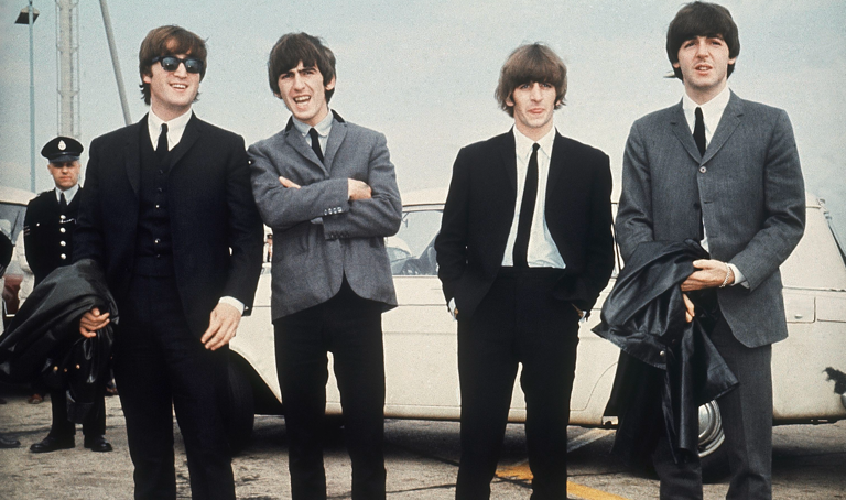 The Beatles, from left, John Lennon, George Harrison, Ringo Starr and Paul McCartney.