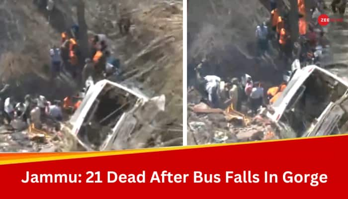 21 Dead, 40 Injured After Bus Falls Into Gorge In Jammu