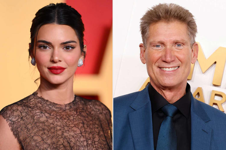 Karwai Tang/WireImage; Taylor Hill/WireImage Kendall Jenner (left); The Golden Bachelor Gerry Turner