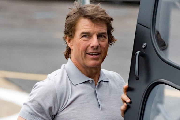 The Mission Impossible star has been filming his latest flick in the UK