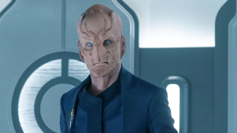 Doug Jones as Saru in 'Star Trek: Discovery' Season 5 Episode 9 "Lagrange Point"
