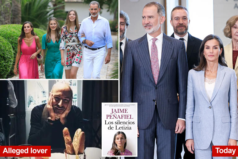Inside the bombshell affair claims rocking Spanish royal family — including Queen Letizia’s secret messages and NYC trips with lover