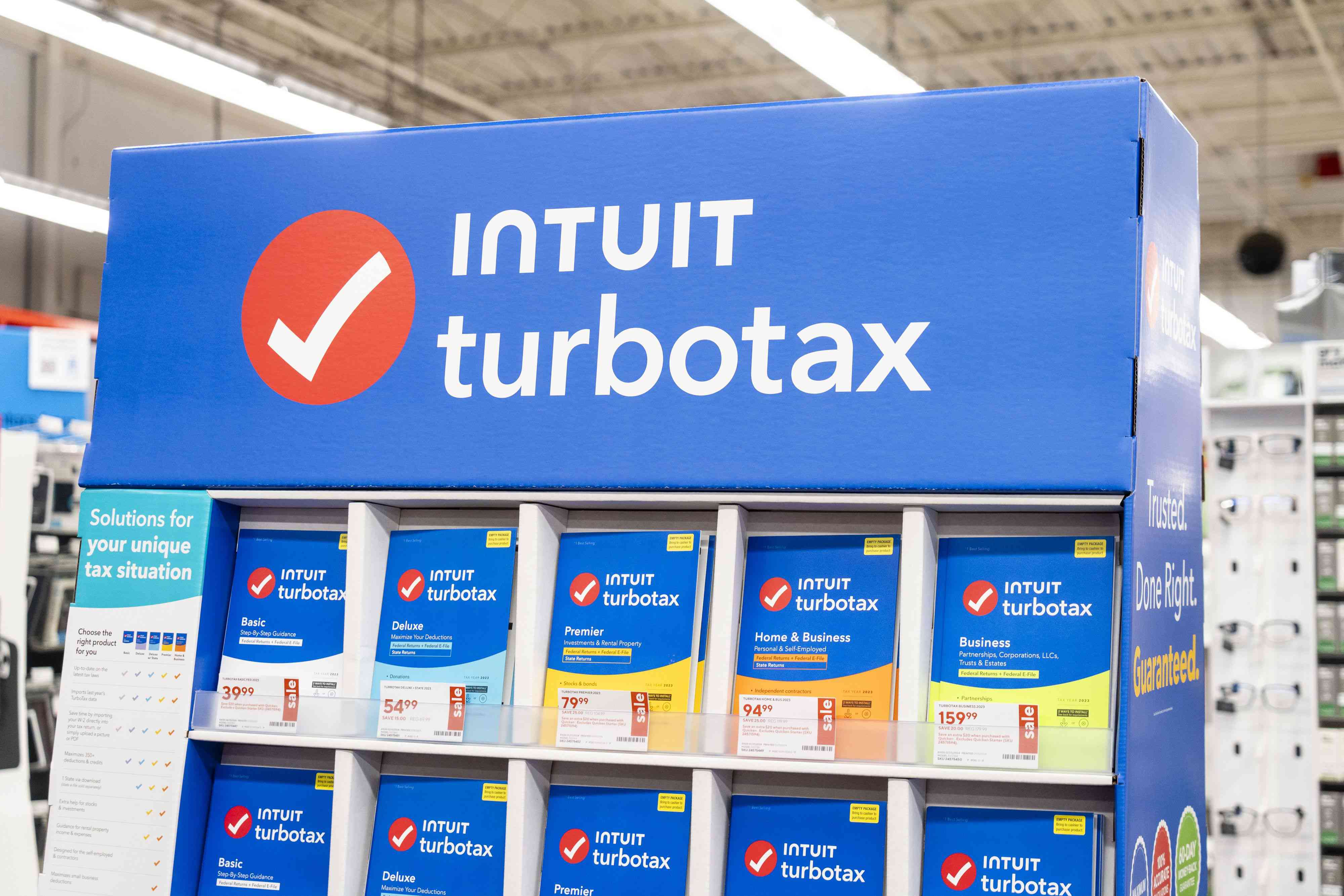 TurboTax Maker Intuit's Stock Falls As IRS Makes Direct Tax Filing ...