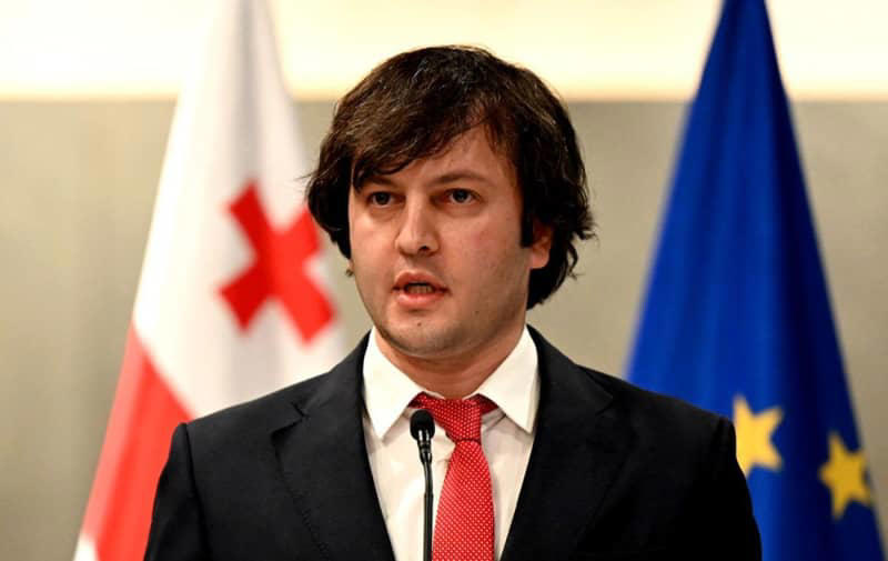 georgia's prime minister makes cynical statements about revolution of dignity