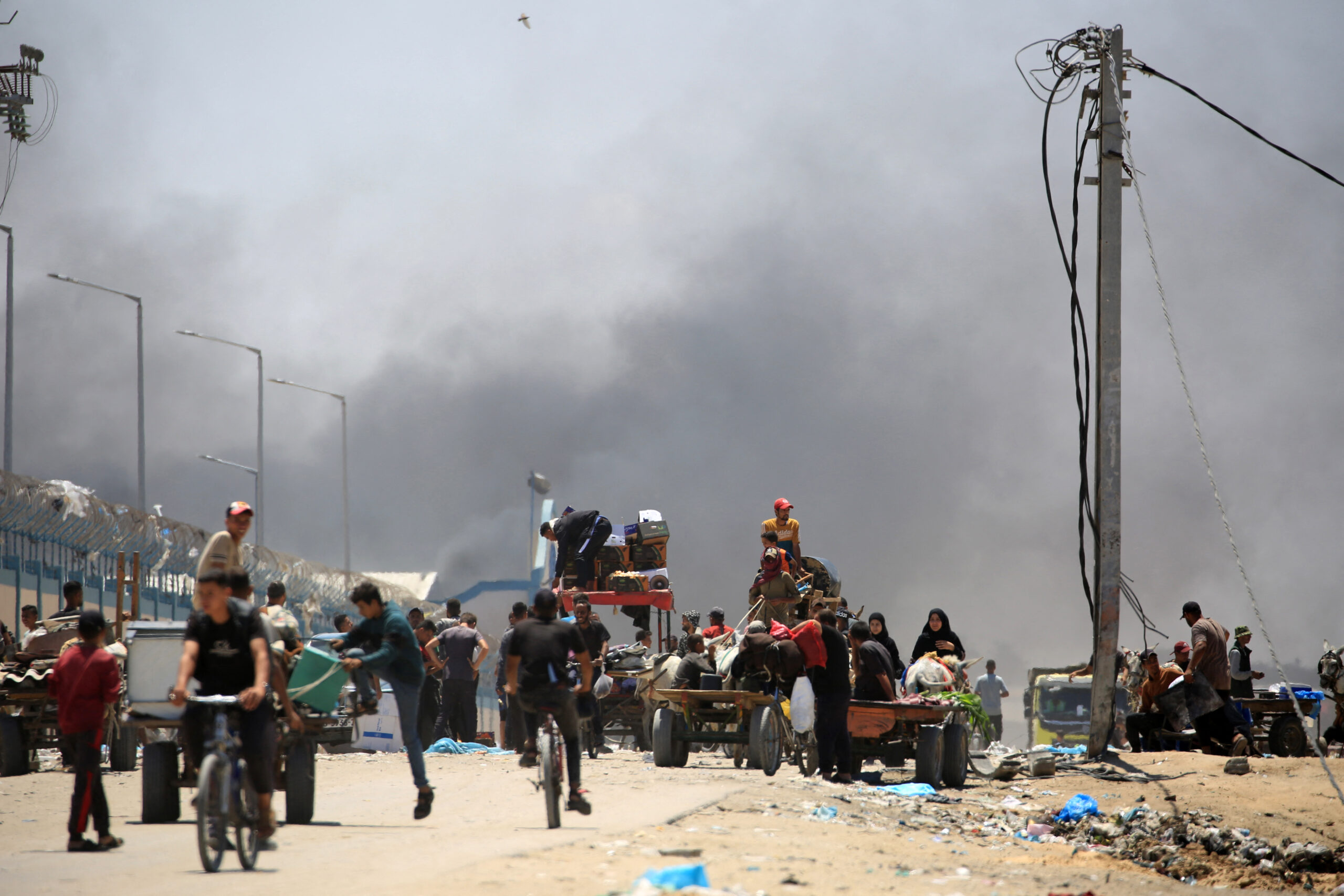 Rafah Battles Intensify As Israel Seizes Key Gaza-Egypt Corridor